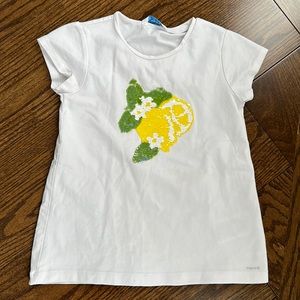 Mayoral Sequinned lemon top 6 yrs